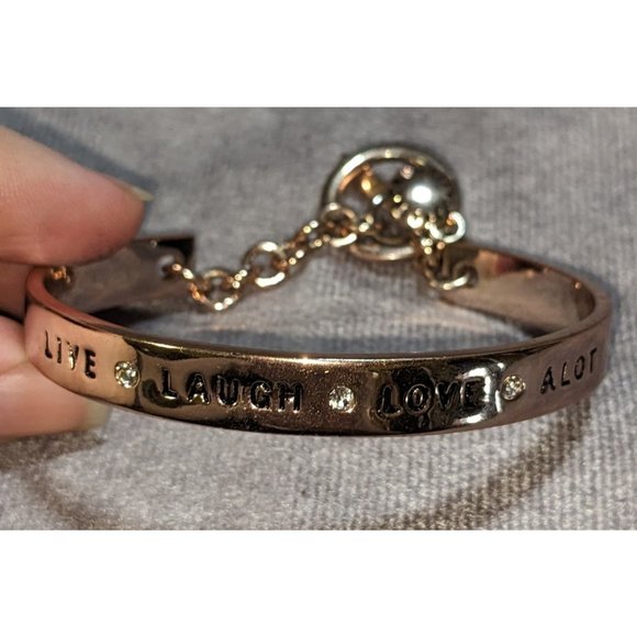 BCBGeneration Live Laugh Love A Lot Cuff Bracelet - Picture 5 of 6